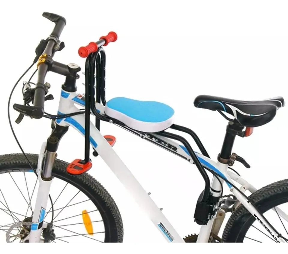 Silla Soporte Asiento Delantero Niños Porta Bebe Bicicleta