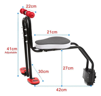 Silla Soporte Asiento Delantero Niños Porta Bebe Bicicleta